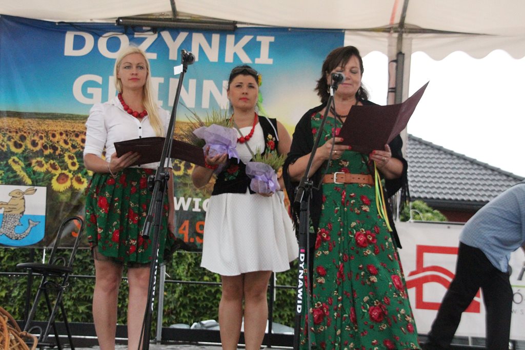 Mieszkańcy gminy Prochowice wspólnie bawili się na dożynkach