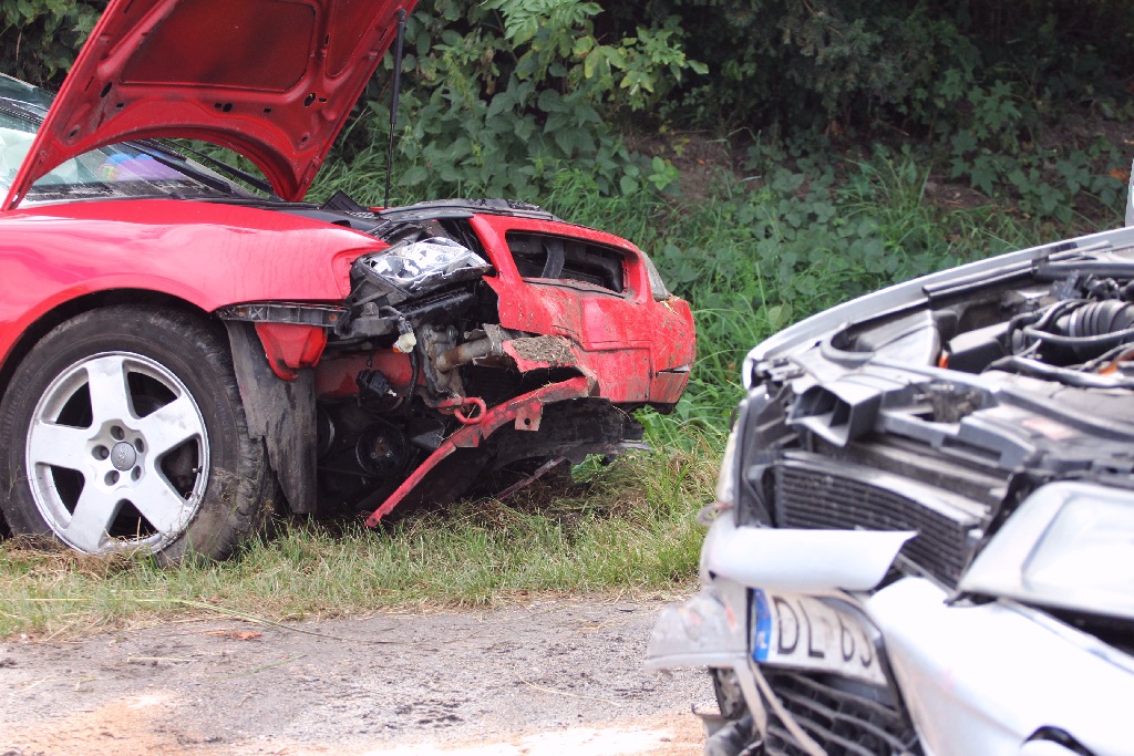 Dwie osoby ranne w wypadku do którego doszło w Ziemnicach