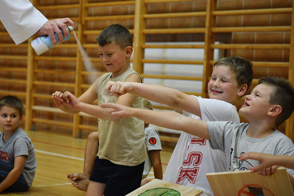 Zakończenie zajęć z samoobrony dla dzieci i młodzieży