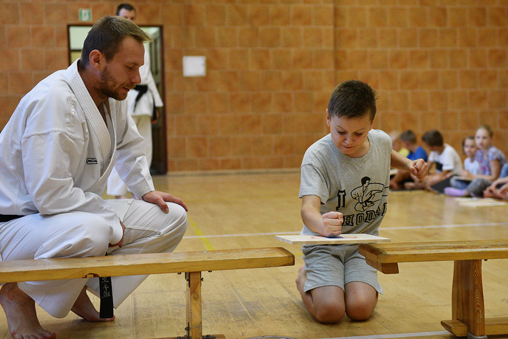 Zakończenie zajęć z samoobrony dla dzieci i młodzieży