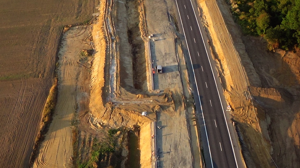 Budują drogę S3 z Legnicy do Lubina. Kolejny raport z lotu ptaka