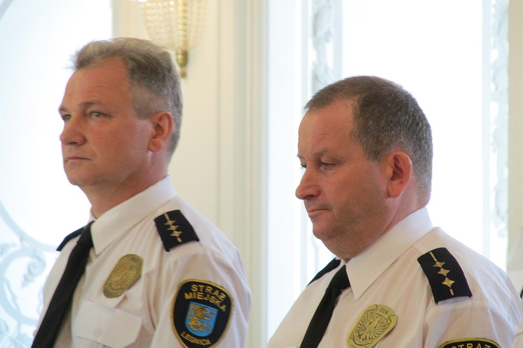 Legniccy strażnicy miejscy świętowali w akademii 25. urodziny