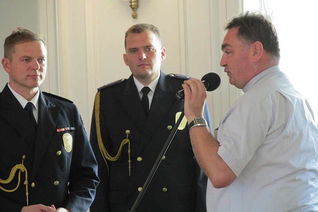 Legniccy strażnicy miejscy świętowali w akademii 25. urodziny