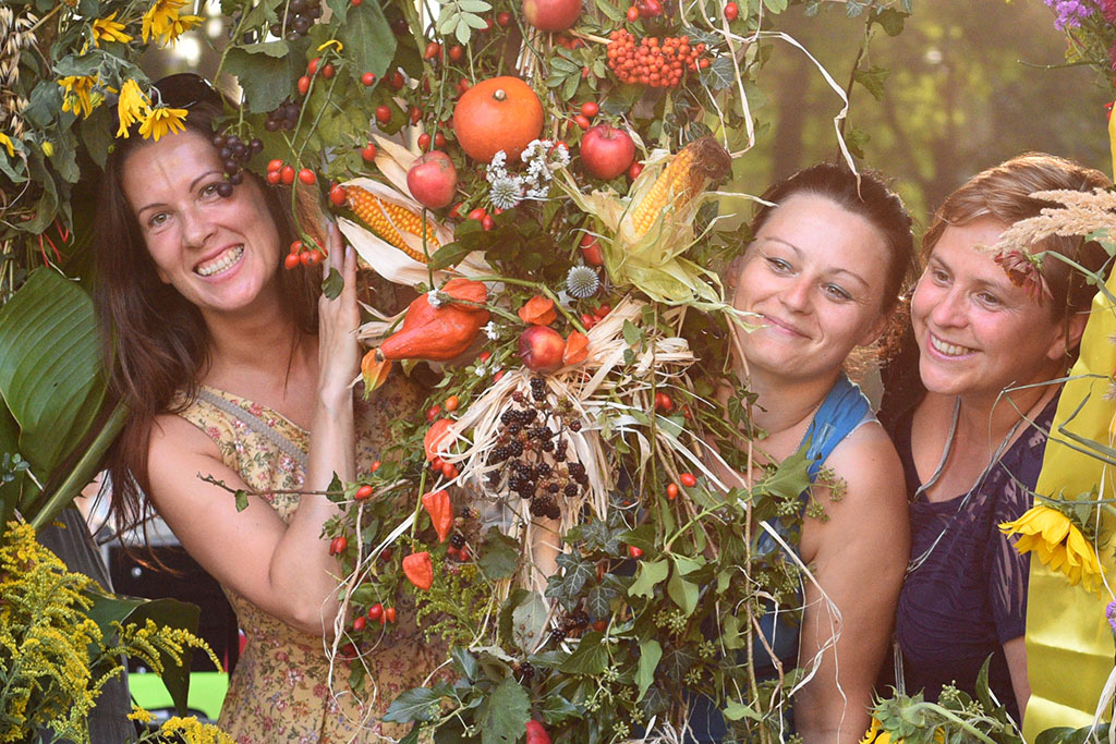 Mieszkańcy gminy Legnickie Pole bawili się na świecie plonów