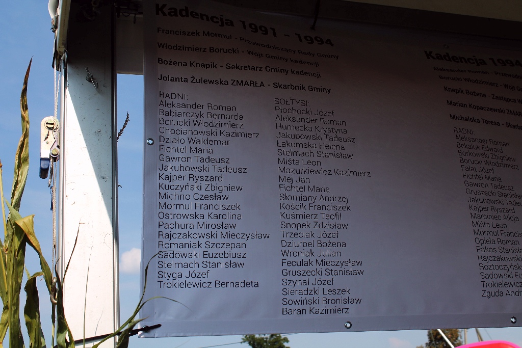 Mieszkańcy gminy Chojnów świętowali na dożynkach gminnych