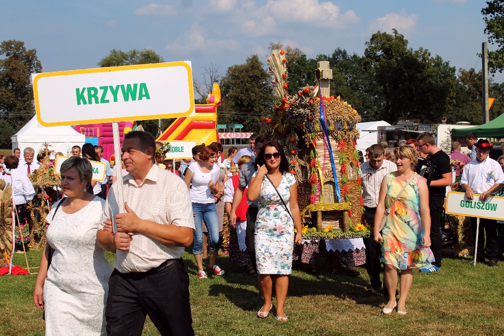 Mieszkańcy gminy Chojnów świętowali na dożynkach gminnych
