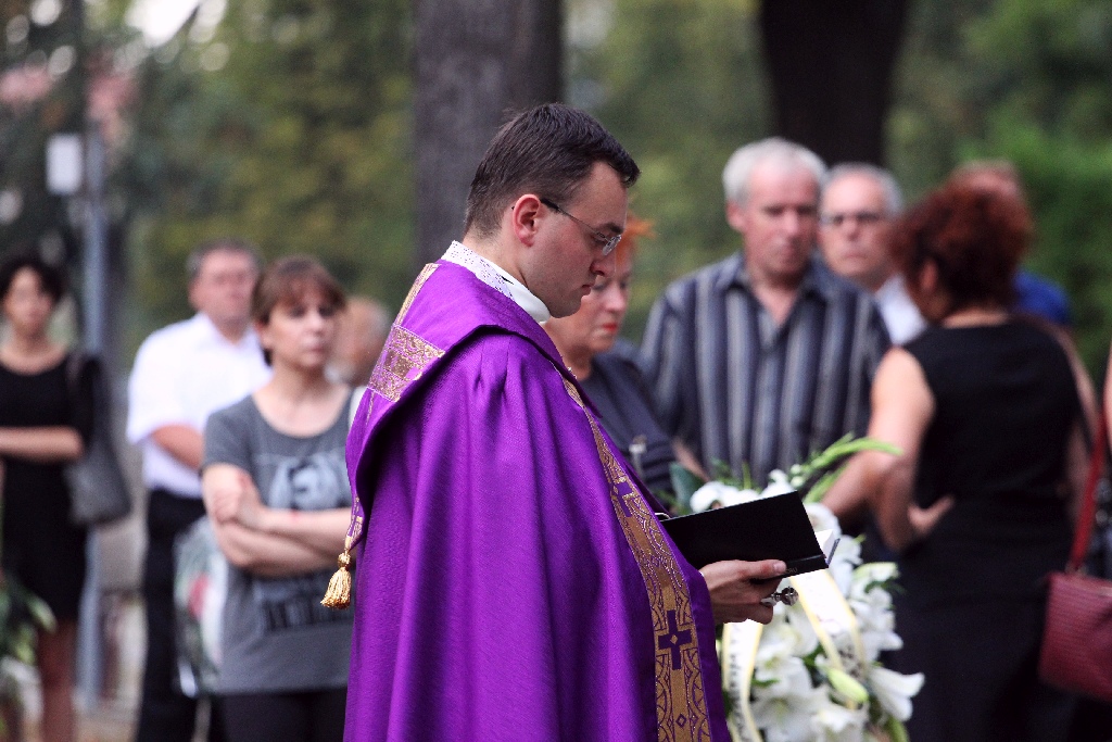 Na cmentarzu przy Wrocławskiej pochowano Krzysztofa Raczkowiaka