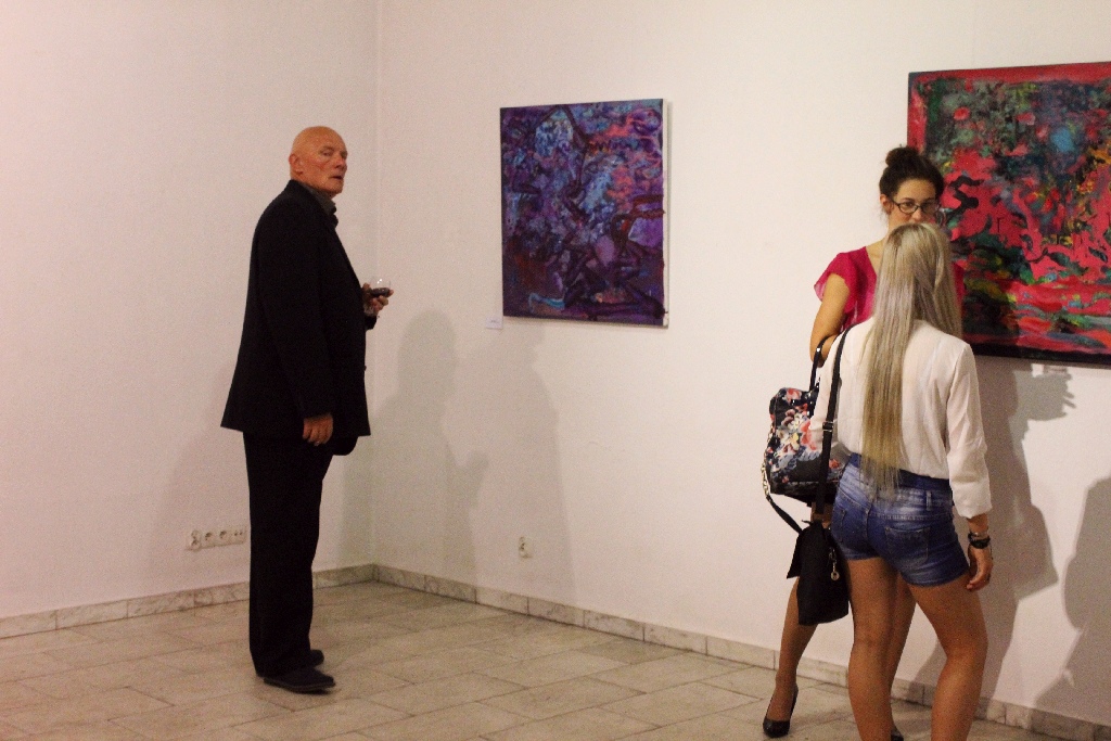 Seweryn Jański zaprezentował w Galerii Sztuki swoje prace