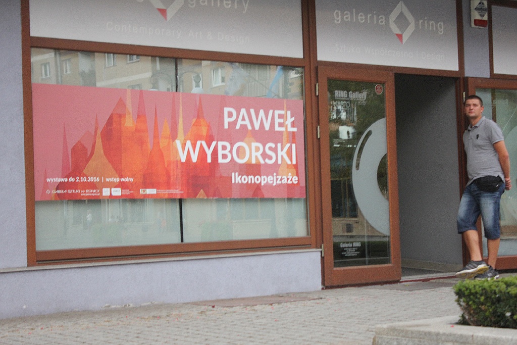 W Galerii Ring odbył się wernisaż wystawy Pawła Wyborskiego