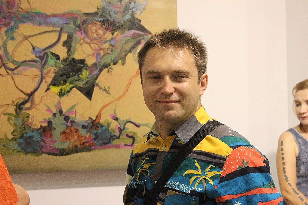 Seweryn Jański zaprezentował w Galerii Sztuki swoje prace