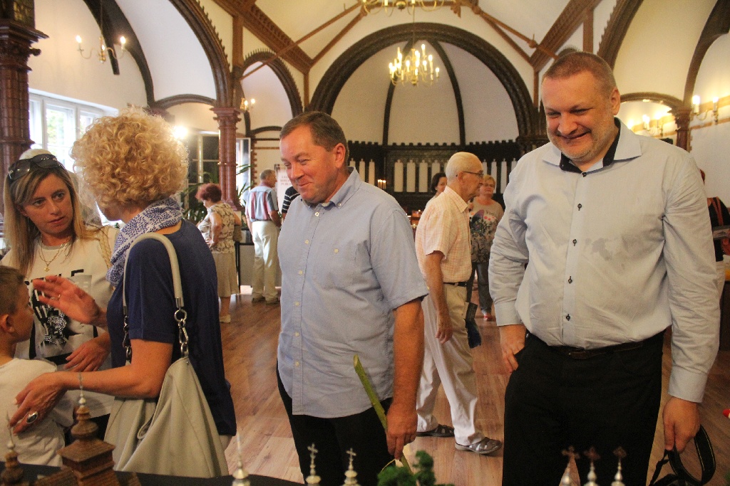 W bibliotece odbył się wernisaż wystawy Michała Warchiła