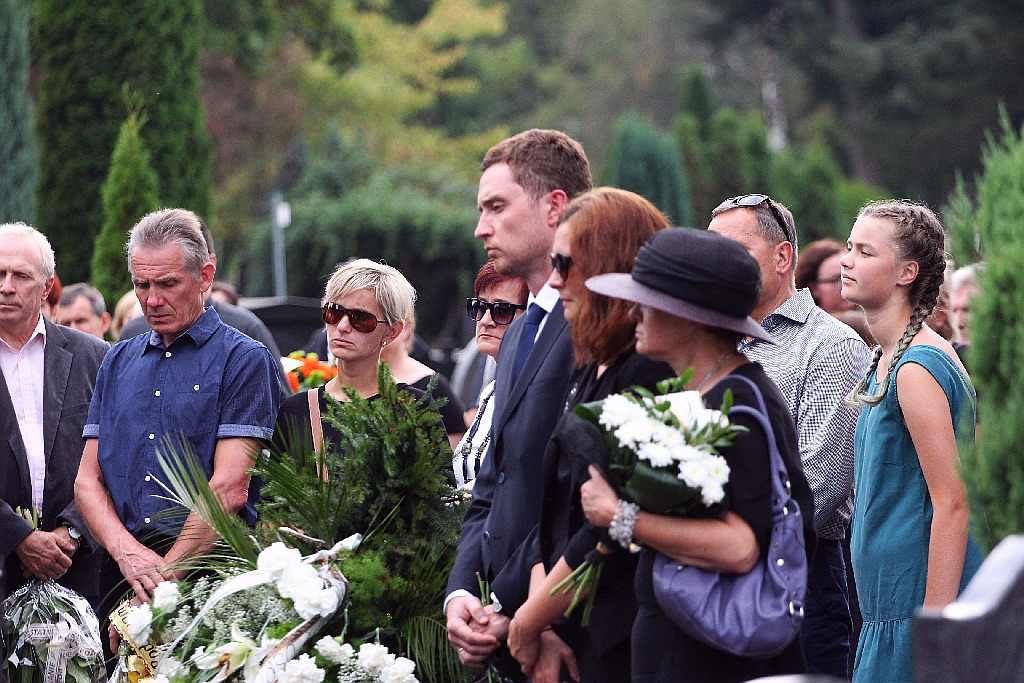 Na cmentarzu przy Wrocławskiej pochowano Krzysztofa Raczkowiaka