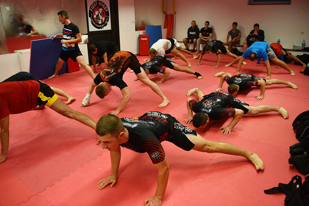 Paweł Biszczak zainaugurował zajęcia w klubie Fight Hobby