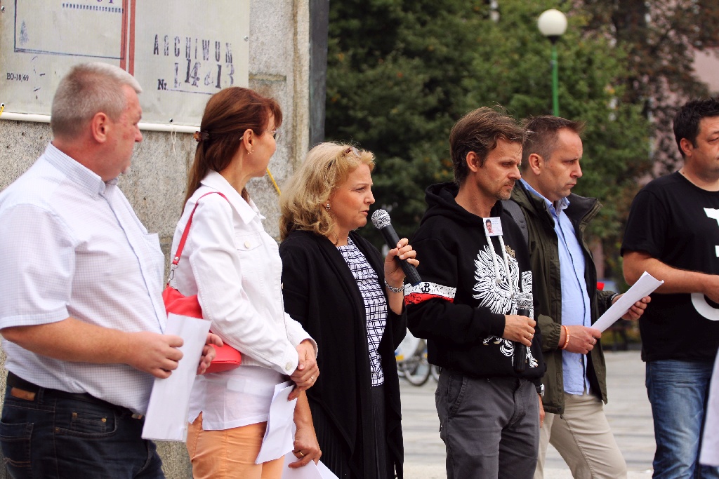 Happeningiem uczcili 77. rocznicę agresji ZSRR na Polskę