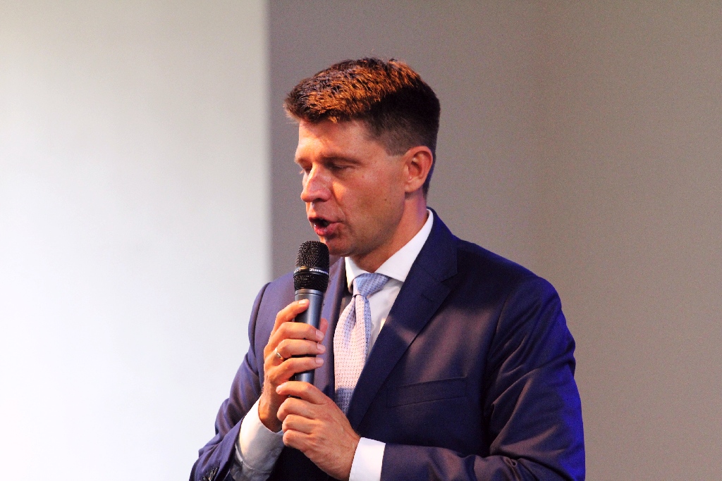 Przewodniczący Nowoczesnej Ryszard Petru odwiedził Legnicę