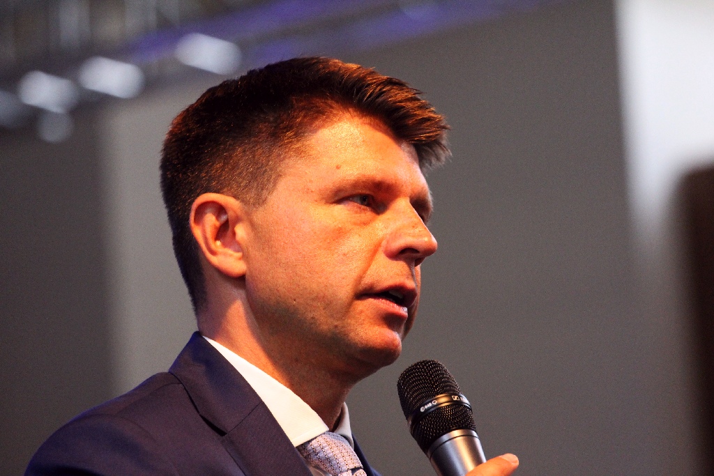 Przewodniczący Nowoczesnej Ryszard Petru odwiedził Legnicę