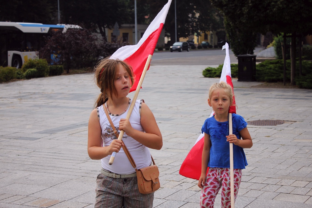 Happeningiem uczcili 77. rocznicę agresji ZSRR na Polskę