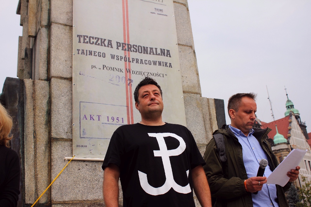 Happeningiem uczcili 77. rocznicę agresji ZSRR na Polskę
