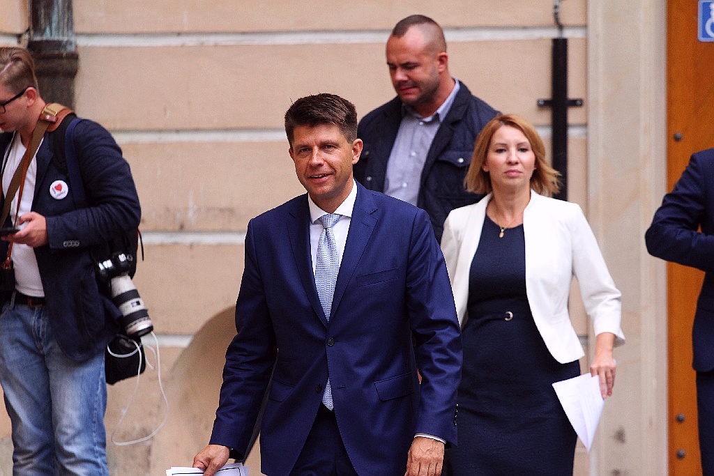 Przewodniczący Nowoczesnej Ryszard Petru odwiedził Legnicę