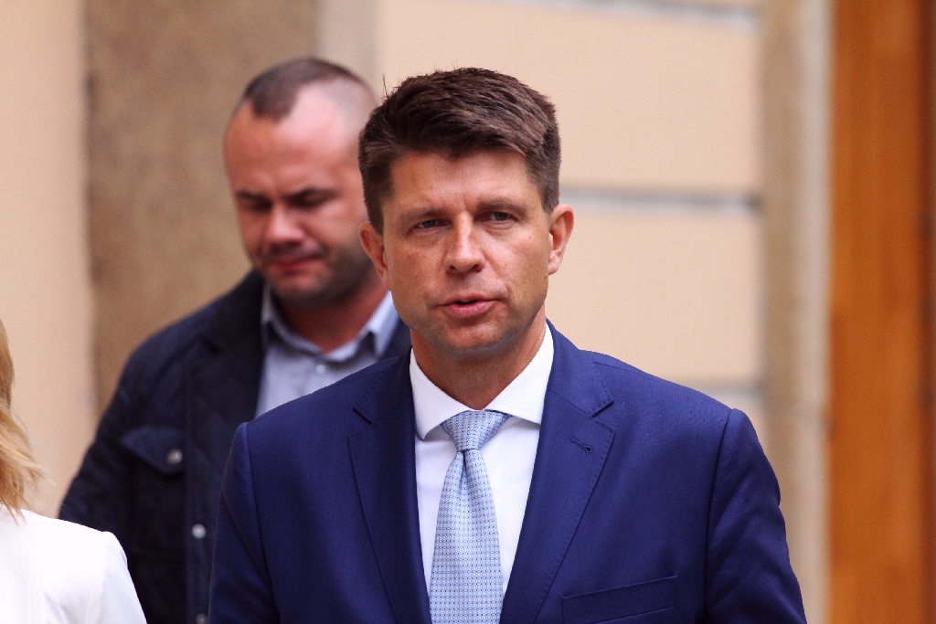 Przewodniczący Nowoczesnej Ryszard Petru odwiedził Legnicę