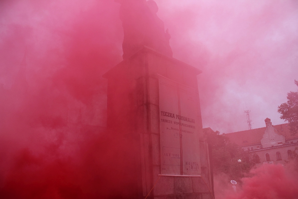Happeningiem uczcili 77. rocznicę agresji ZSRR na Polskę