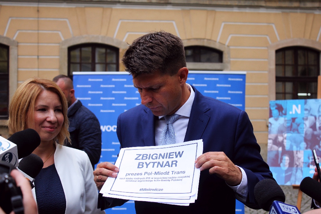 Przewodniczący Nowoczesnej Ryszard Petru odwiedził Legnicę