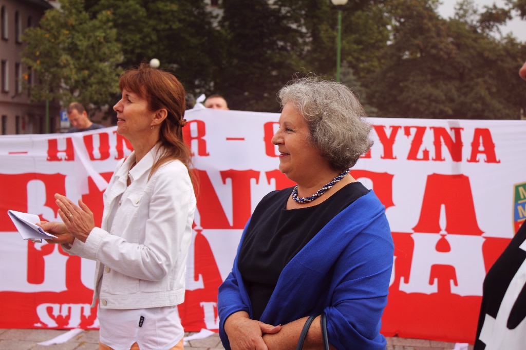 Happeningiem uczcili 77. rocznicę agresji ZSRR na Polskę