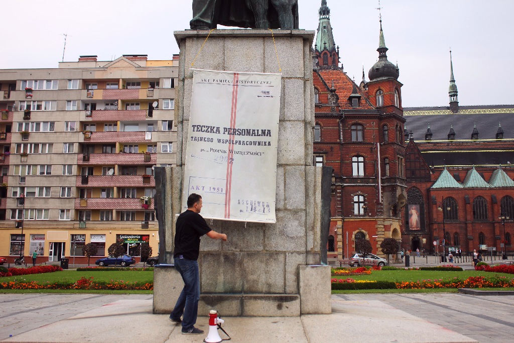 Happeningiem uczcili 77. rocznicę agresji ZSRR na Polskę