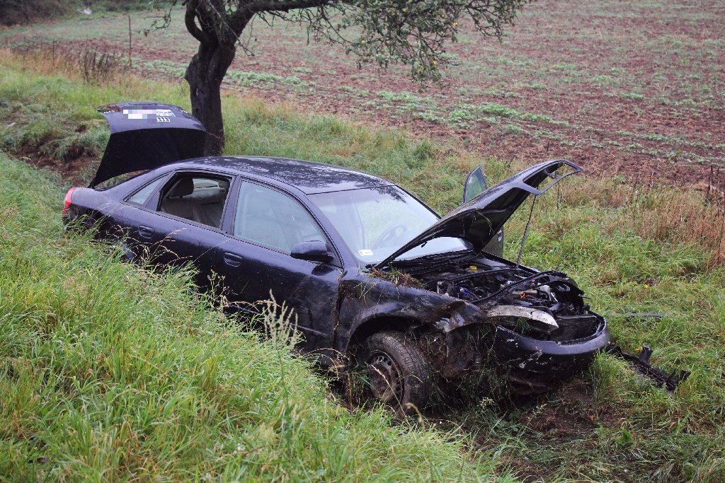 Dwie osoby lekko ranne w wypadku w Pątnowie Legnickim