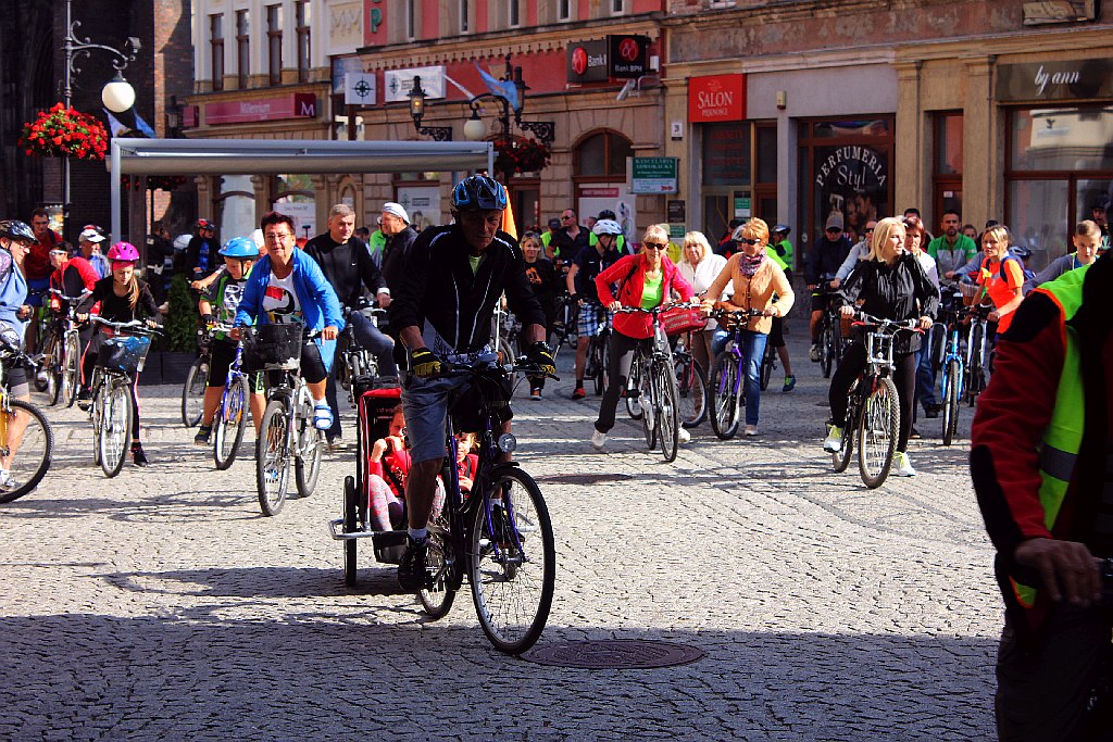 Ponad stu rowerzystów wzięło udział w rajdzie rowerowym