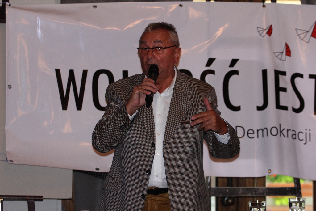 Legendarna tramwajarka Henryka Krzywonos gościła w Legnicy