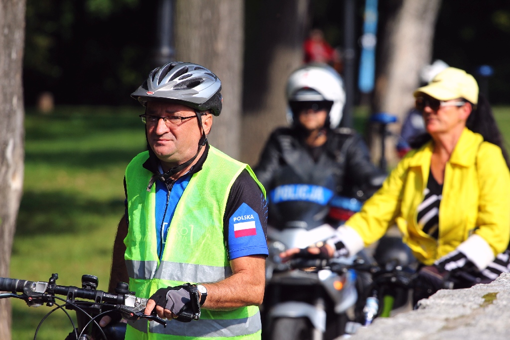 Ponad stu rowerzystów wzięło udział w rajdzie rowerowym
