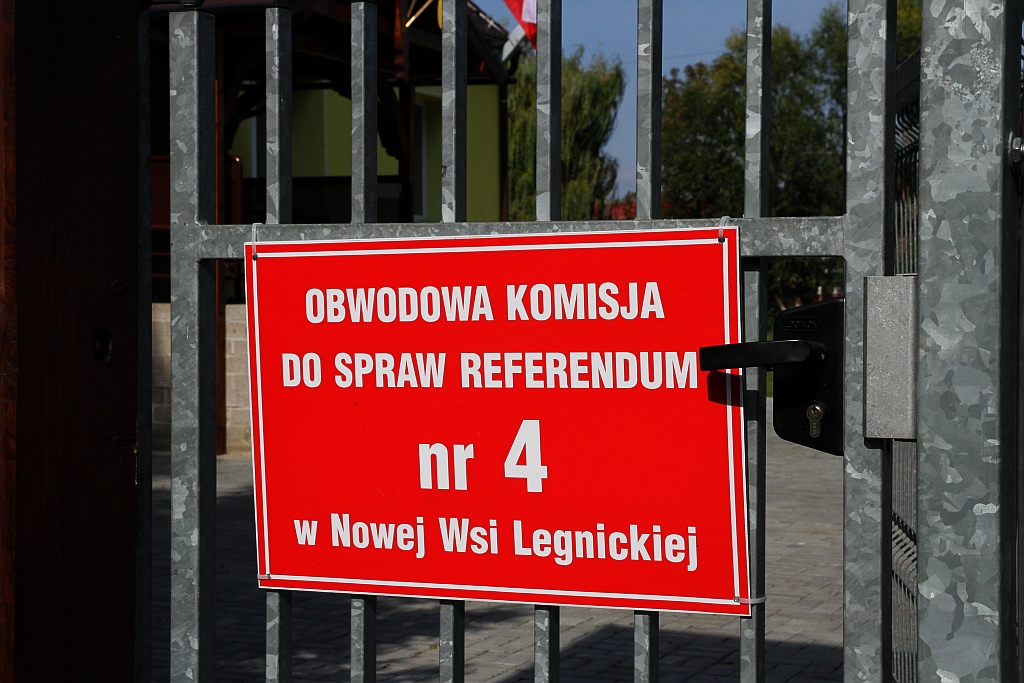 Mieszkańcy gminy Legnickie Pole wzięli udział w referendum