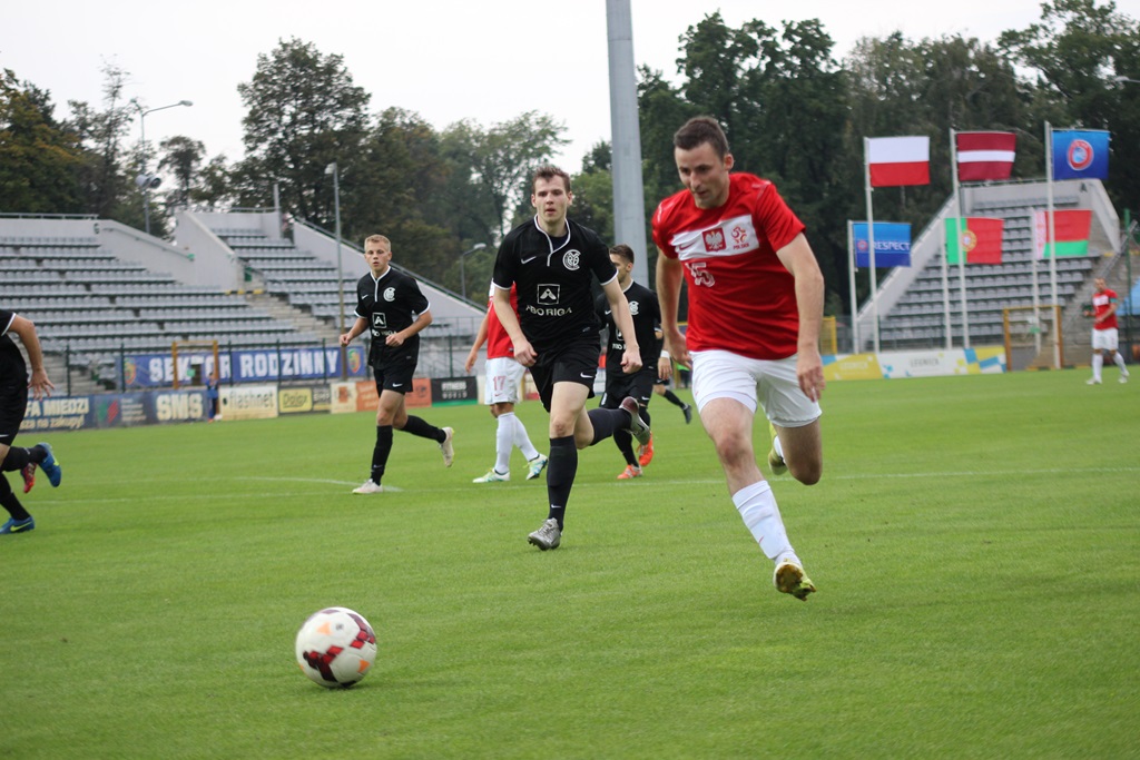 Polska rozgromiła Łotwę na pożegnanie z UEFA Regions Cup