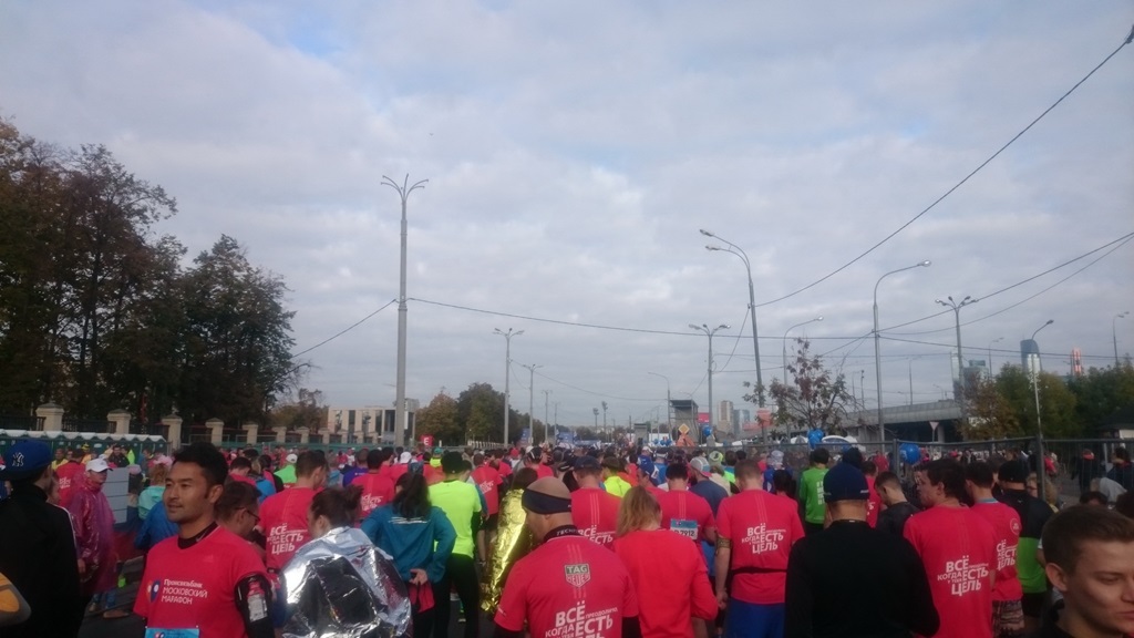 Legnicki biegacz wziął udział w moskiewskim maratonie