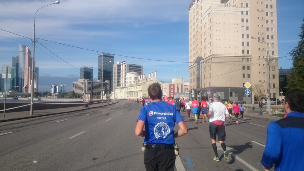 Legnicki biegacz wziął udział w moskiewskim maratonie