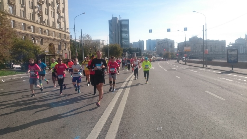 Legnicki biegacz wziął udział w moskiewskim maratonie
