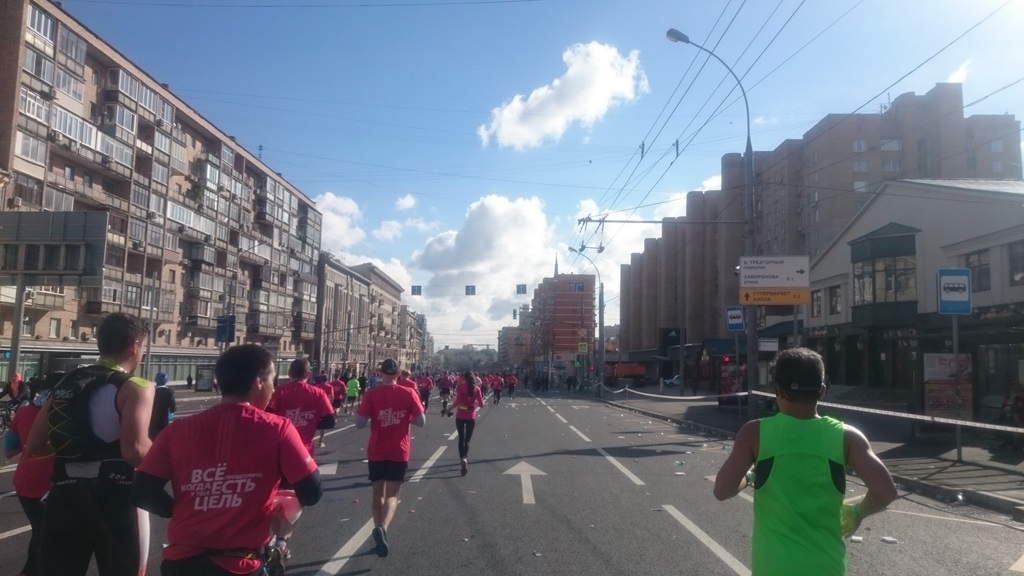 Legnicki biegacz wziął udział w moskiewskim maratonie
