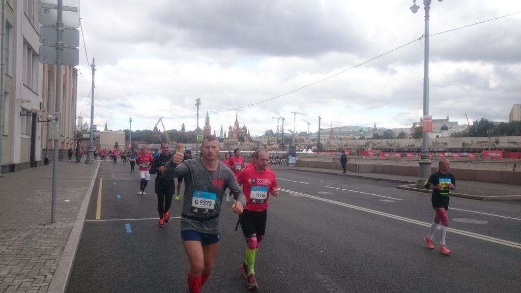 Legnicki biegacz wziął udział w moskiewskim maratonie