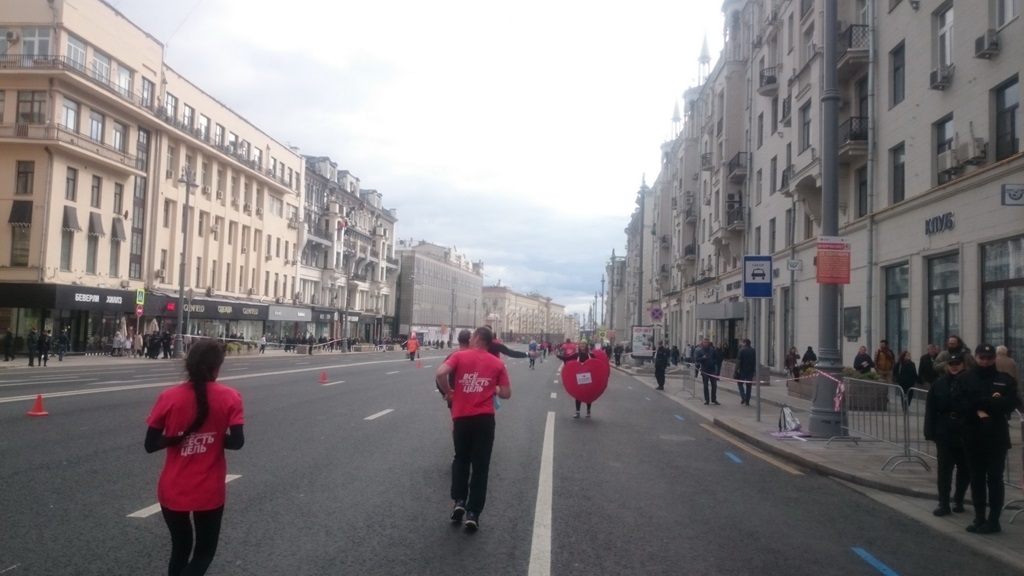 Legnicki biegacz wziął udział w moskiewskim maratonie