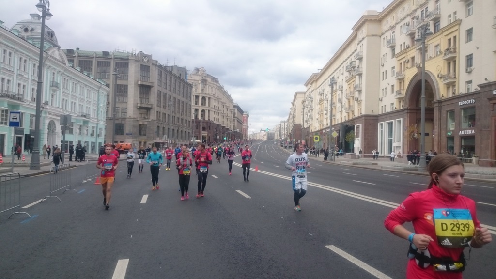 Legnicki biegacz wziął udział w moskiewskim maratonie