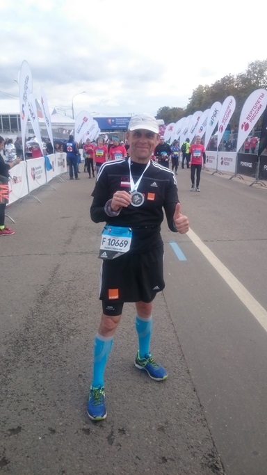 Legnicki biegacz wziął udział w moskiewskim maratonie