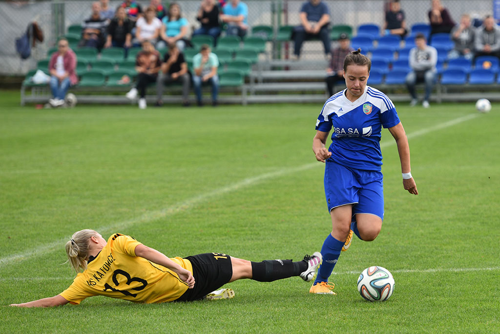 Piłkarki Miedzi Legnica przegrały z GKS Katowice