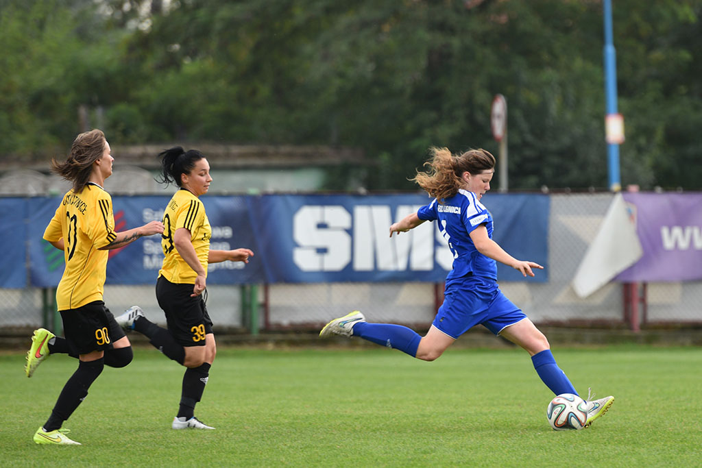 Piłkarki Miedzi Legnica przegrały z GKS Katowice