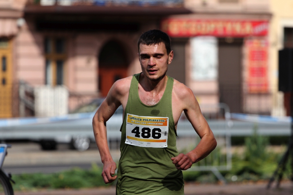 Viktor Nagirnjak z Ukrainy zwycięzca Legnickiego Półmaratonu (2)