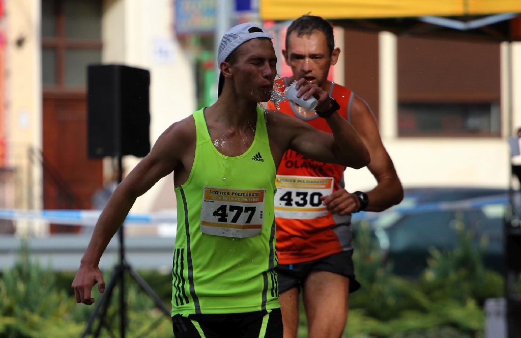 Viktor Nagirnjak z Ukrainy zwycięzca Legnickiego Półmaratonu (2)