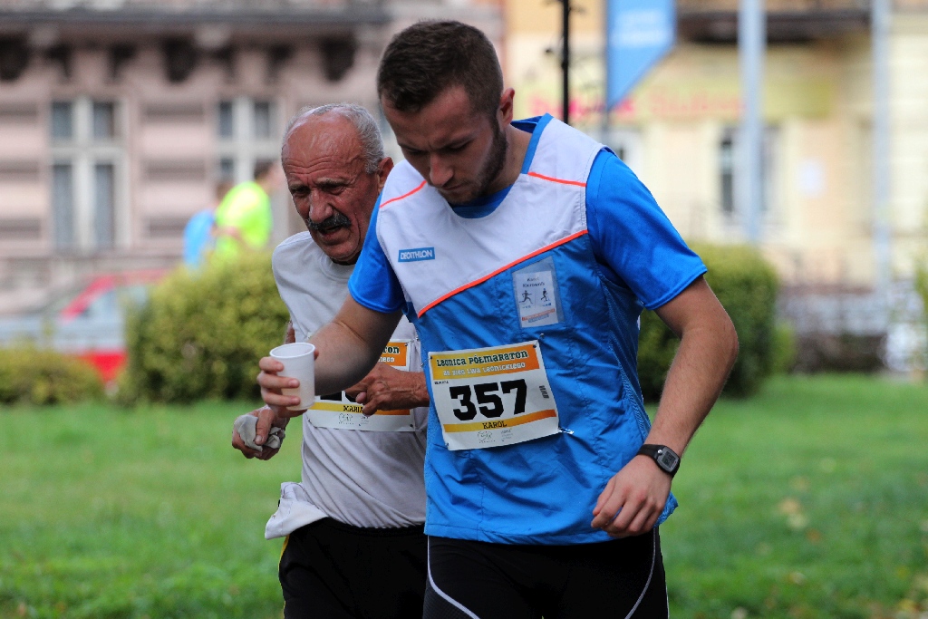 Viktor Nagirnjak z Ukrainy zwycięzca Legnickiego Półmaratonu (2)