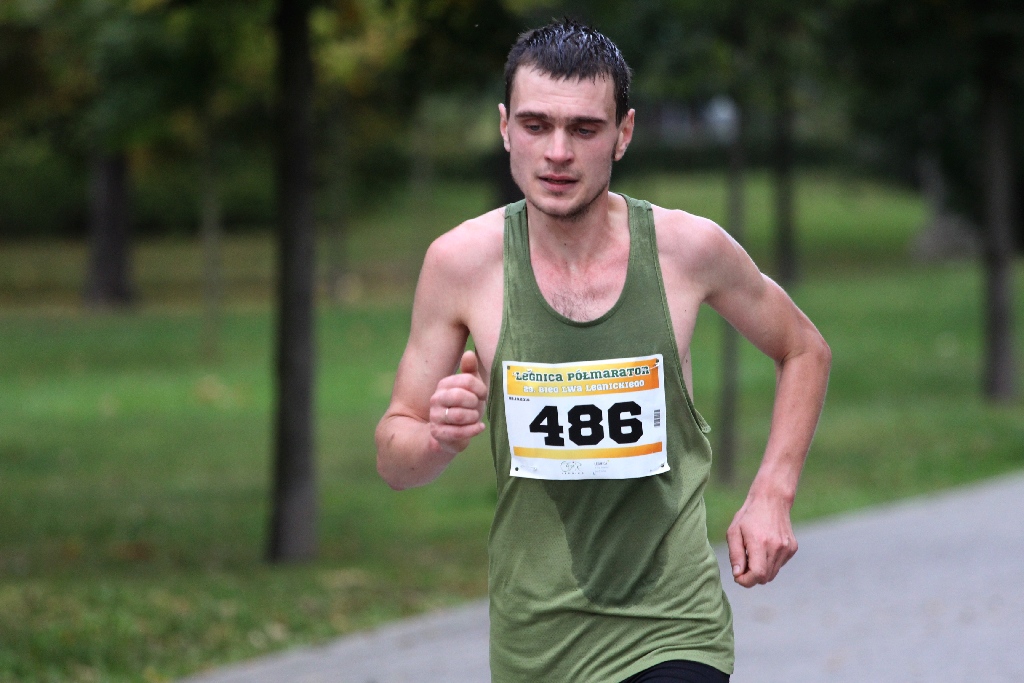 Viktor Nagirnjak z Ukrainy zwycięzca Legnickiego Półmaratonu (2)