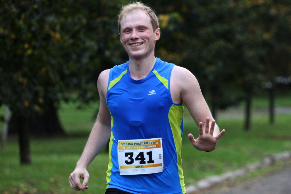 Viktor Nagirnjak z Ukrainy zwycięzca Legnickiego Półmaratonu (2)