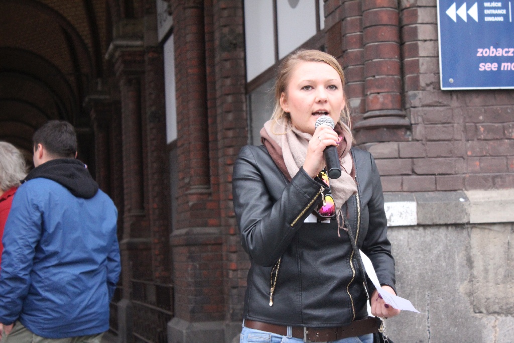 Legniczanki protestowały przeciwko zaostrzeniu ustawy aborcyjnej